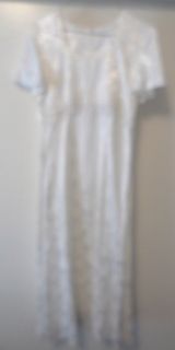   on White w/Lace Street Length Size Small Dressy Woman Teen Sz Small