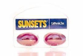 Cal Tan Sunsets Tanning Bed Eyewear/Goggle​s 3 Pair
