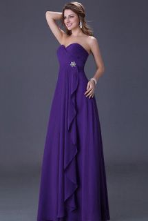 2012 Sweetheart Formal Evening Party Long Prom Evening Dresses Gown 
