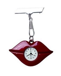 Funky Fobz New Lips Fob Watch suitable for Beautician