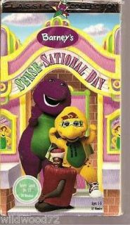 Barney   Barneys Sense Sational Day (VHS, 1997)