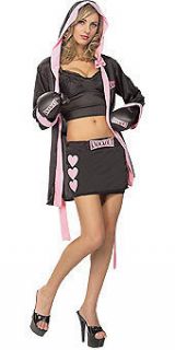 Boxer Fighter Sexy Costumes Womens Halloween Costume XS