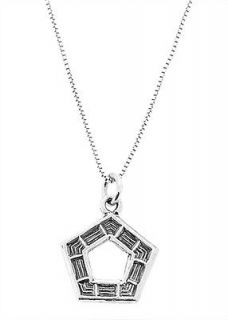 pentagon necklaces