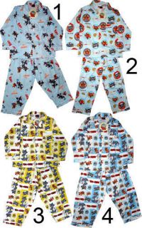  Childrens Kids Girls or Boys Sleepwear Nightwear Pyjamas PJs Toys
