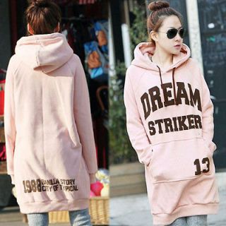   Long Sleeve Letter Printed Hoodies Hooded Pullover Sweats Outerwear