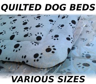 Quilted Pet Pillow bedding Matress Bed Padded S 23 M 30 L 36 XL 41 