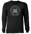 Long Sleeve T shirt * US Coast Guard USCG Tee Shirt