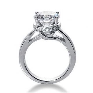 moissanite eternity ring in Engagement Rings