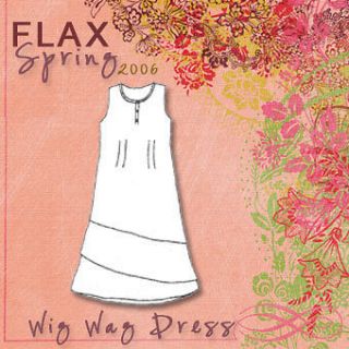 Spring FLAX 2006 Wig Wag WigWag DRESS 1G, 2G, 3G NEW
