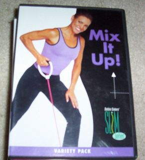 Slim Series Mix It Up Fitness Workout DVD in 6 Exercise New Debbie 