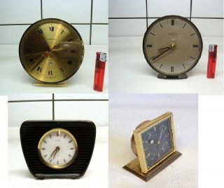 CLOCK   CHOOSE ONE  OLD VINTAGE GERMAN MAUTHE   COLIBRETTA OR 