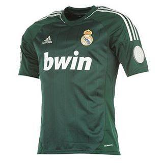 Mens Real Madrid Away Third Jersey Shirt 2012 2013   Ivy   S M L XL 