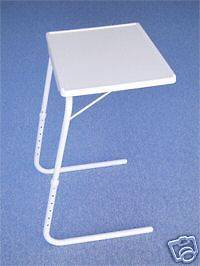 folding adjustable height tables