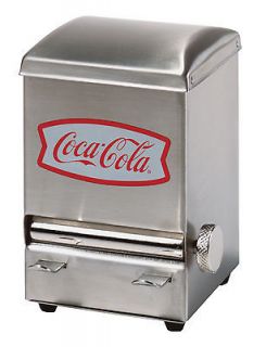 Coke Coca Cola Toothpick Dispenser Stainless Steel