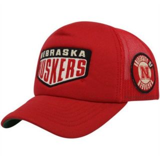 Nebraska Corn Huskers adidas Mesh Trucker NB58Z Snapback Cap Hat