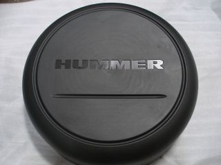 Hummer H3 spare tire cover, Hard, Genuine GM Hummer OEM. New (R13A 