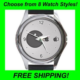 Pac Man & Mac Design   Leather & Metal Watches  CC1763
