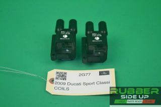 2009 Ducati Sport Classic GT1000 Ignition Coil Set 1000DS Coils