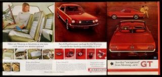 1966 Ford Mustang convertible fastback Hardtop cars & SCUBA diver 