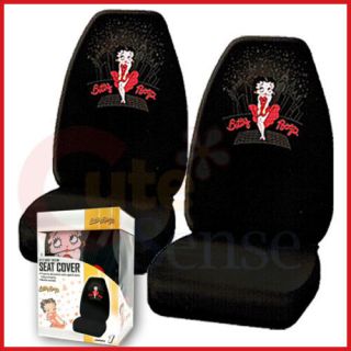 Betty Boop 2 Car Seat Covers Auto Acceosories Sk​yline
