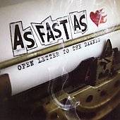 Open Letter to the Damned PA by As Fast As CD, May 2006, Octone 