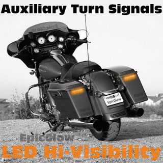 Yamaha Motorcycle LED Turn Signal or Side Marker Lights AMBER HiVis 