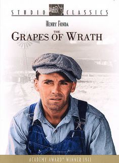 The Grapes of Wrath DVD, 2004, Fox Studio Classics