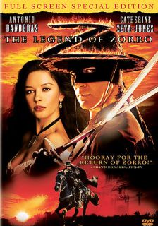 The Legend of Zorro DVD, 2006, Full Screen