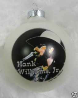 Hank Williams, Jr. Ornament dated 1997