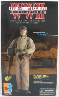   Hobby 1/6 scale 12 WWII US 4th Armored Tank Commander Abrams 70221
