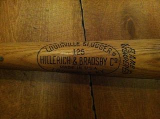 HILLERICH & BRADSBY HARMON KILLABREW Wood Baseball Bat 125 35 
