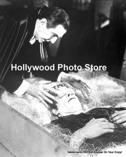 Abbott Costello Frankenstein Bela Lugosi Dracula Glenn Strange 8X10 