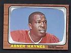 Abner Haynes Denver Broncos 1966 Topps Card #35