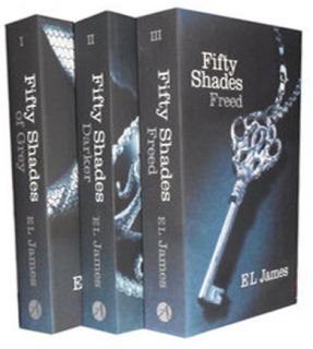 James Fifty 50 Shades of Grey, Darker & Freed Trilogy 3 Books 