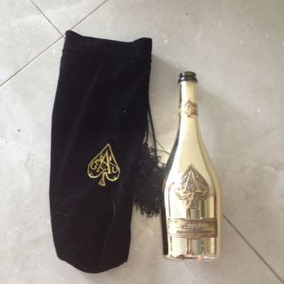 Ace of Spades Champagne Bottle and Ace Bag COMBO**