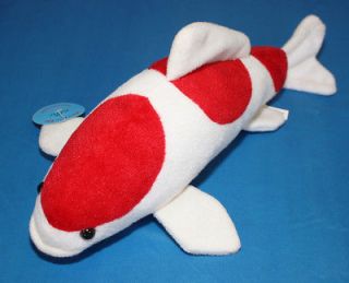 Koi Fish Kohaku Stuffed Plush Soft Toy Great Gift Idea