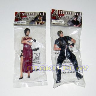 Resident Evil 4 ADA WONG and LEON KENNEDY Mini Exclusive Figure Set 3 