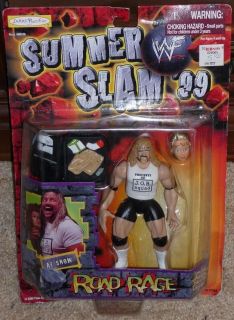 1999 WWF Summer Slam Al Snow Road Rage Figure MIP