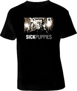Sick Puppies Australia Alt Rock Sydney Black T Shirt