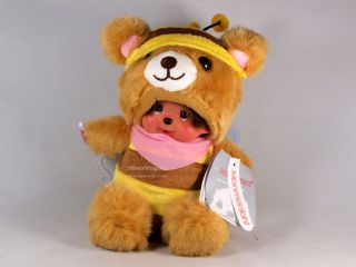 SV_Monchhichi_Sekiguchi_Monchichi_Baby_Cute_Bee Wizard Bear_Doll_Charm 