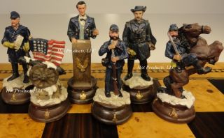 civil war chess board