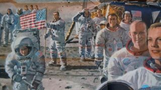 1973 NASA Astronaut Apollo 13 Crew Space Pierre Mion National 