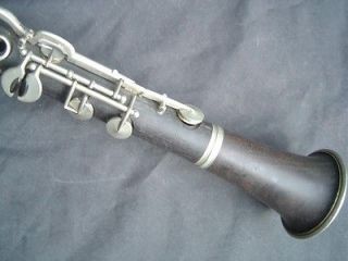 Vintage F. Barbier Albert System Clarinet (Low Pitch)