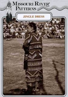 Missouri River Native American Womens Jingle Dress Sewing Pattern 