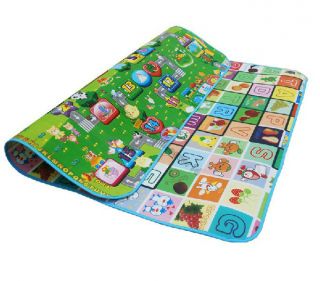 Double side Baby Kid Childrens Play Crawl Roll Mat Cushion Outdoor 