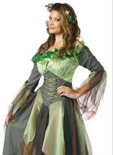 Mother Nature Earth Fairy Dress Adult Fancy Dress Halloween Costume