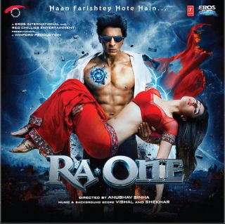 RA.ONE RAONE  LP Record  Hindi Movie Music Vinyl  Shahrukh Khan (Free 