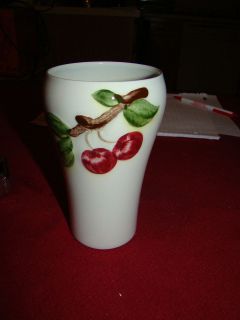 ORCHARD WARE LOT OF 2 CHERRY TUMBLERS VERY GOOD 