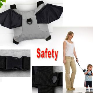 Baby Kids Toddler Walk Safety Harness Backpack Bat Bag Walking Wings 