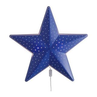 IKEA WALL LAMP BLUE STAR SOFT LIGHT LITTLE HEAT   CHILDRENS KIDS 